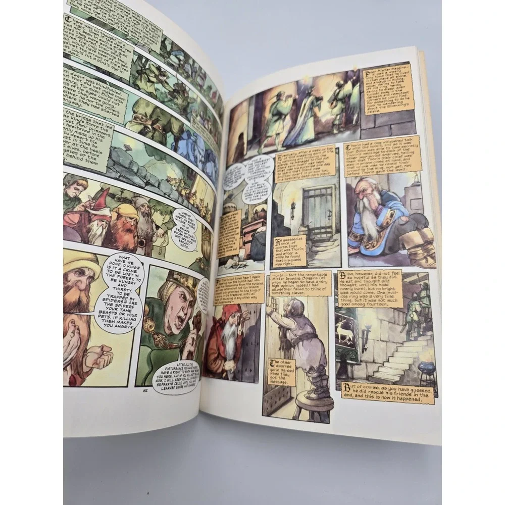 J. R. R. Tolkien The Hobbit Graphic Novel TPB 1990‎ Eclipse
